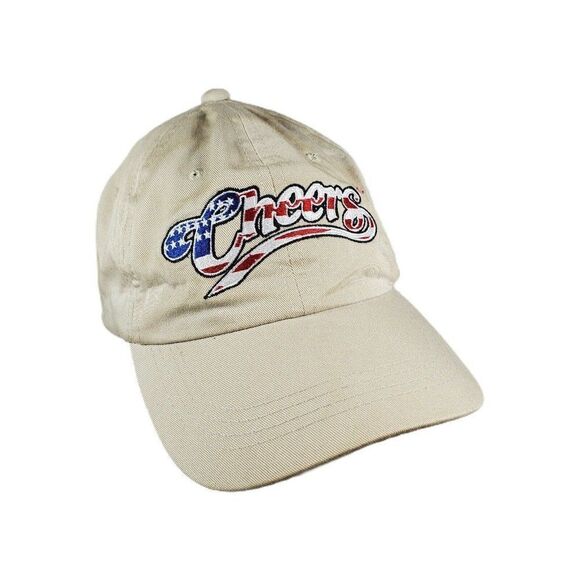 Vintage Cheers Boston Official Cap Hat Strapback Americana Democrats Iconic Bar - Picture 1 of 7